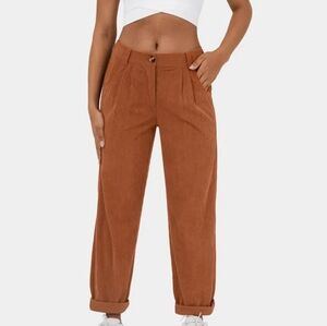 Midrise Corduroy Pants Halara 1X